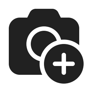 Ic fluent camera add 20 filled