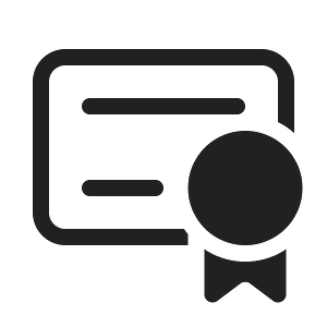 Ic fluent certificate 20 filled