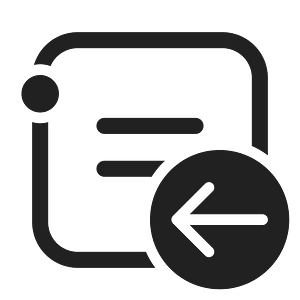 Ic fluent channel arrow left 28 regular