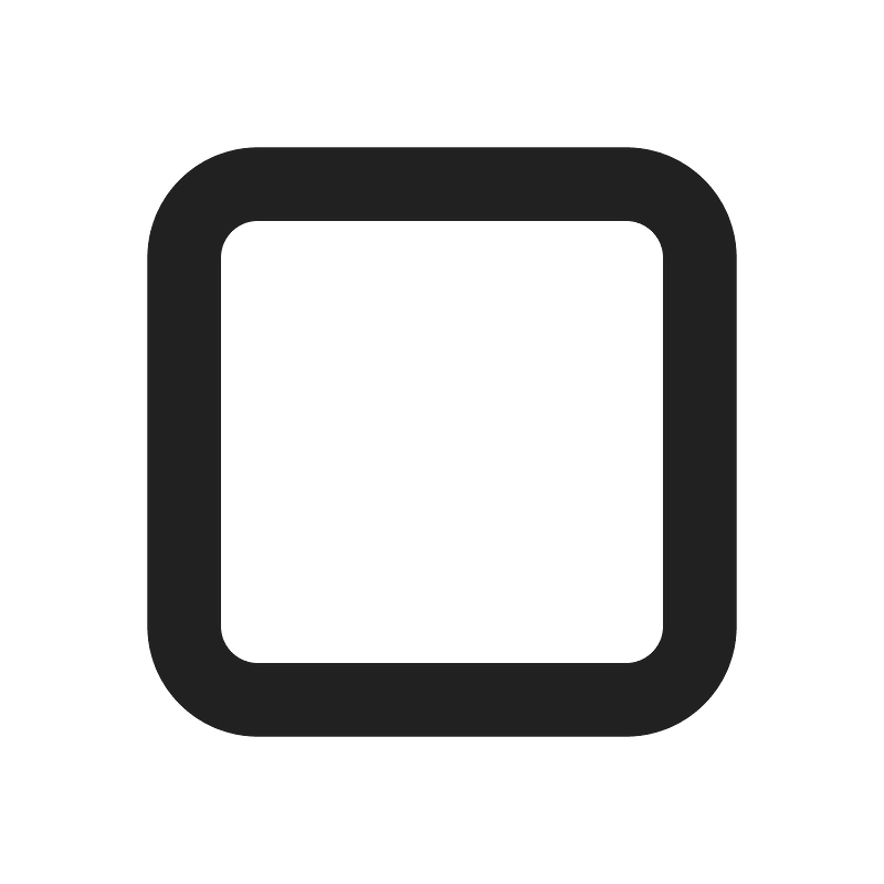Ic fluent checkbox unchecked 12 regular