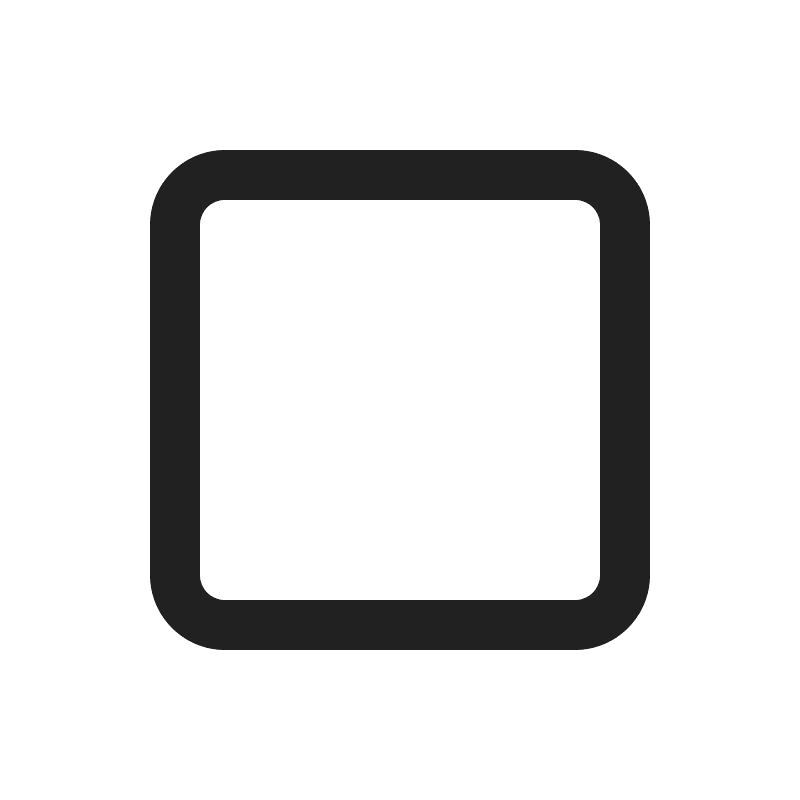 Ic fluent checkbox unchecked 16 regular