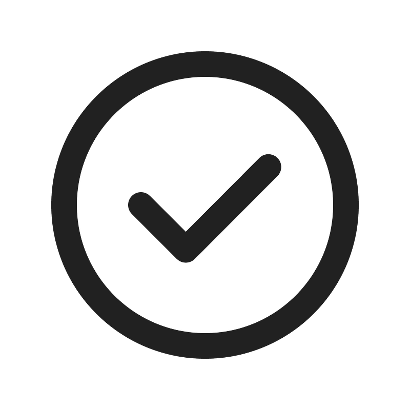 Ic fluent checkmark circle 16 regular
