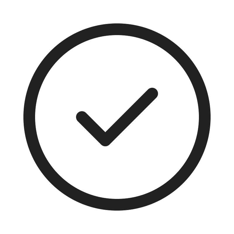 Ic fluent checkmark circle 20 regular