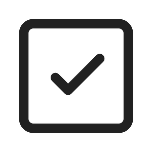 Ic fluent checkmark square 24 regular