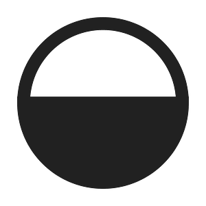 Ic fluent circle half fill 24 regular