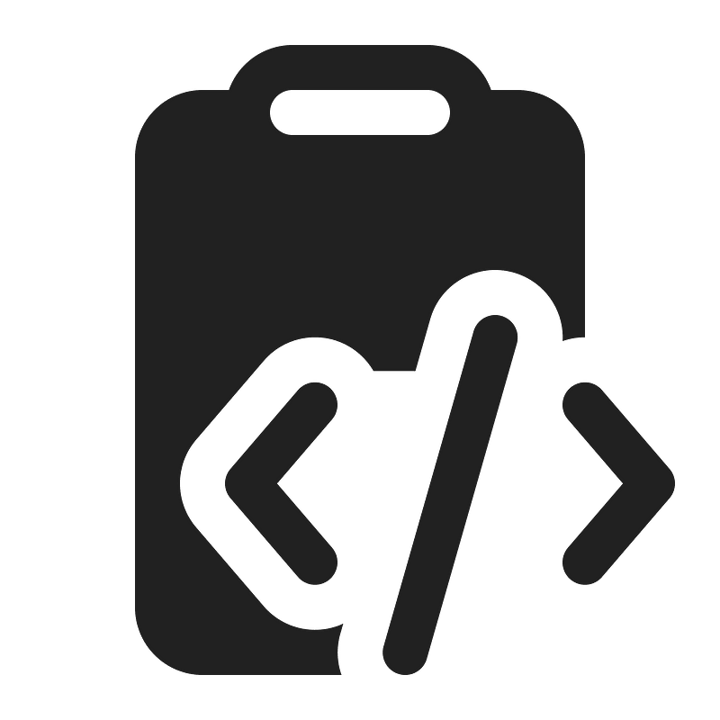 Ic fluent clipboard code 16 filled