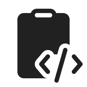Ic fluent clipboard code 20 filled