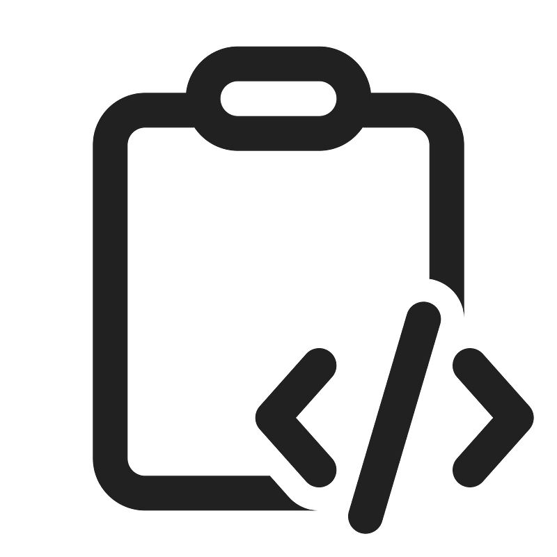 Ic fluent clipboard code 24 regular