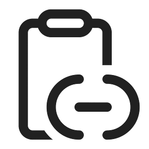 Ic fluent clipboard link 16 regular