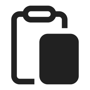 Ic fluent clipboard paste 16 filled