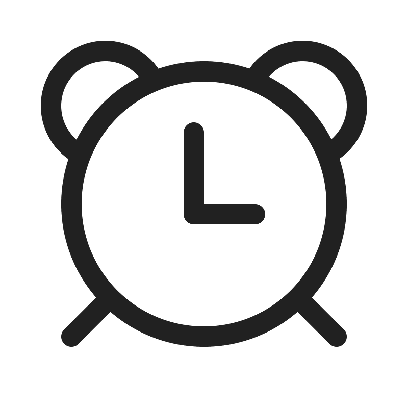 Ic fluent clock alarm 20 regular