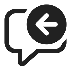 Ic fluent comment arrow left 16 regular