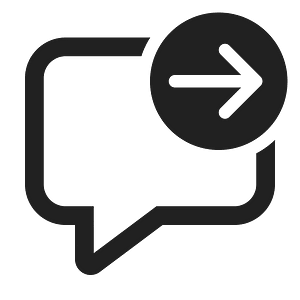 Ic fluent comment arrow right 24 regular