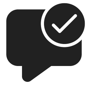 Ic fluent comment checkmark 28 filled