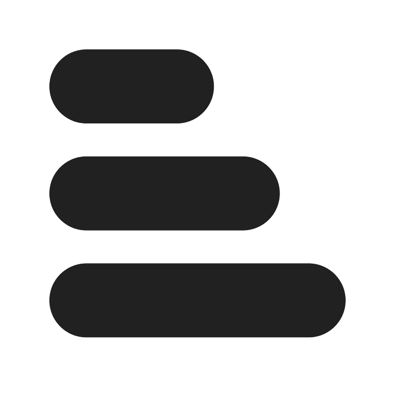 Ic fluent data bar horizontal 24 filled