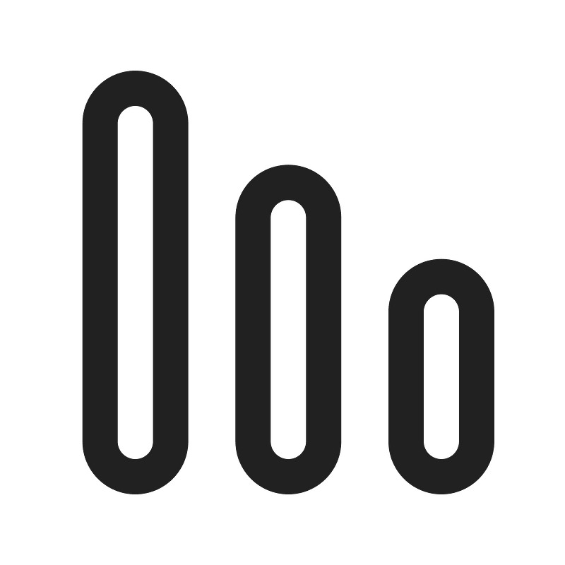 Ic fluent data bar vertical 24 regular