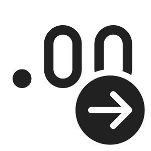 Ic fluent decimal arrow right 24 regular