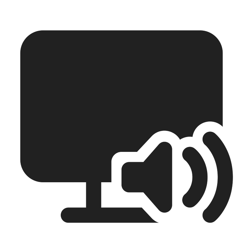 Ic fluent desktop speaker 24 filled