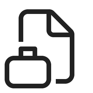 Ic fluent document briefcase 20 regular