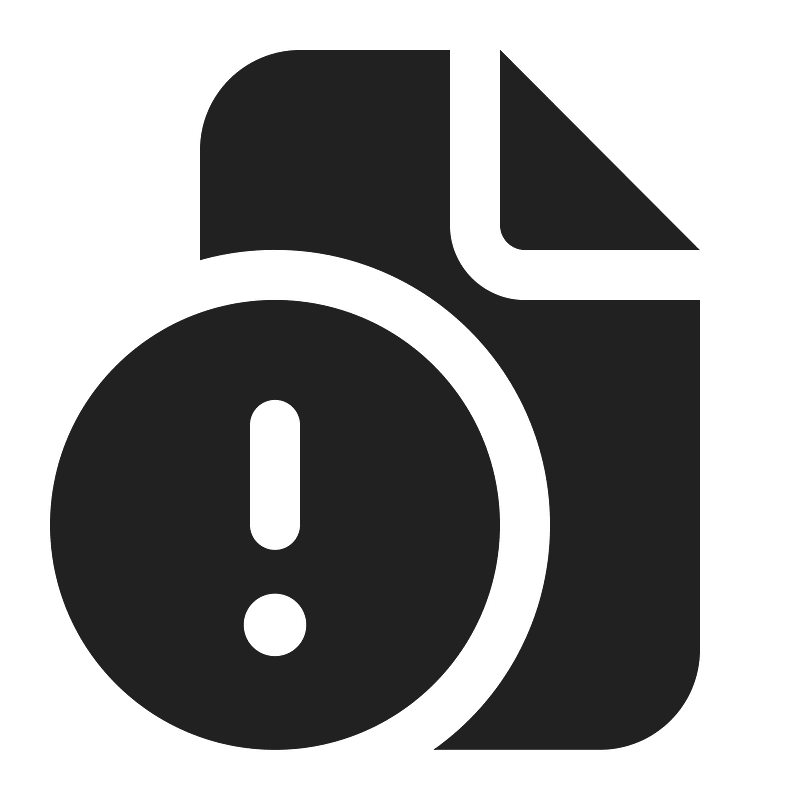 Ic fluent document error 16 filled