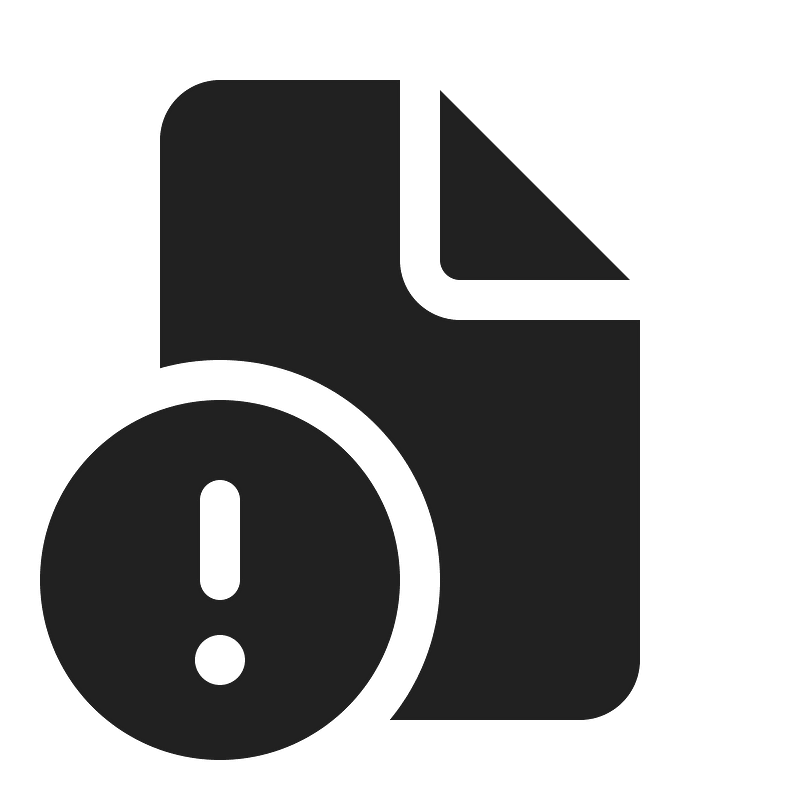 Ic fluent document error 20 filled