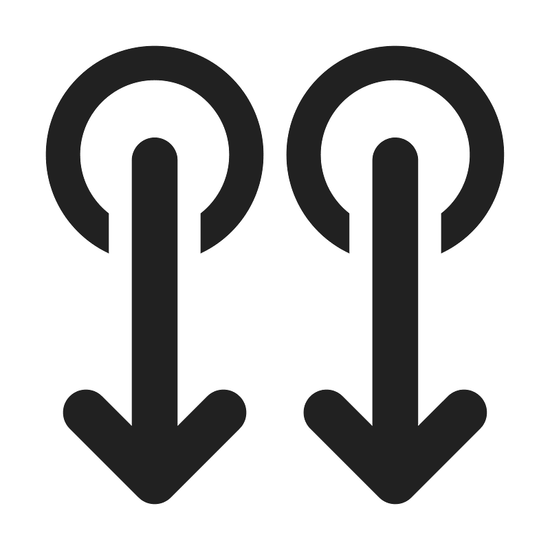 Ic fluent double swipe down 24 filled