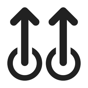 Ic fluent double swipe up 24 filled