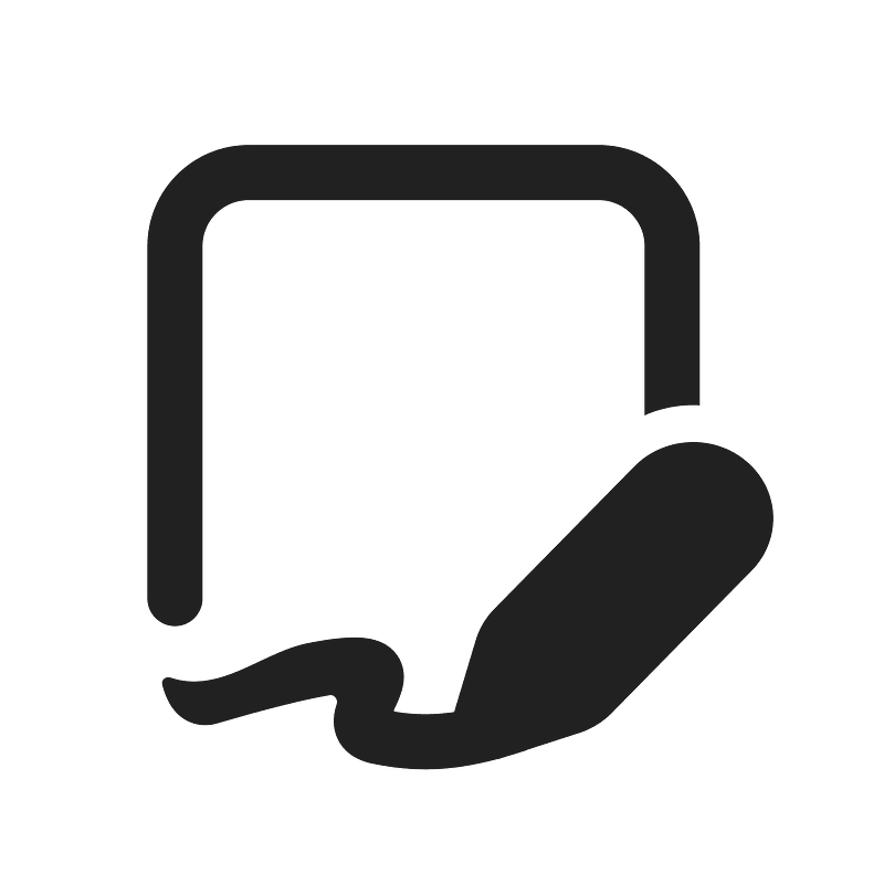 Ic fluent draw shape 24 filled