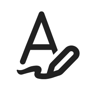 Ic fluent draw text 24 regular