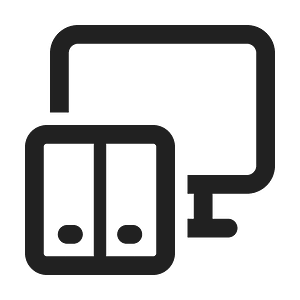 Ic fluent dual screen desktop 24 regular