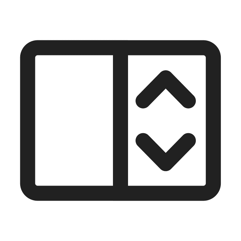 Ic fluent dual screen vertical scroll 24 regular