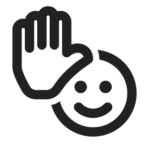 Ic fluent emoji hand 24 regular