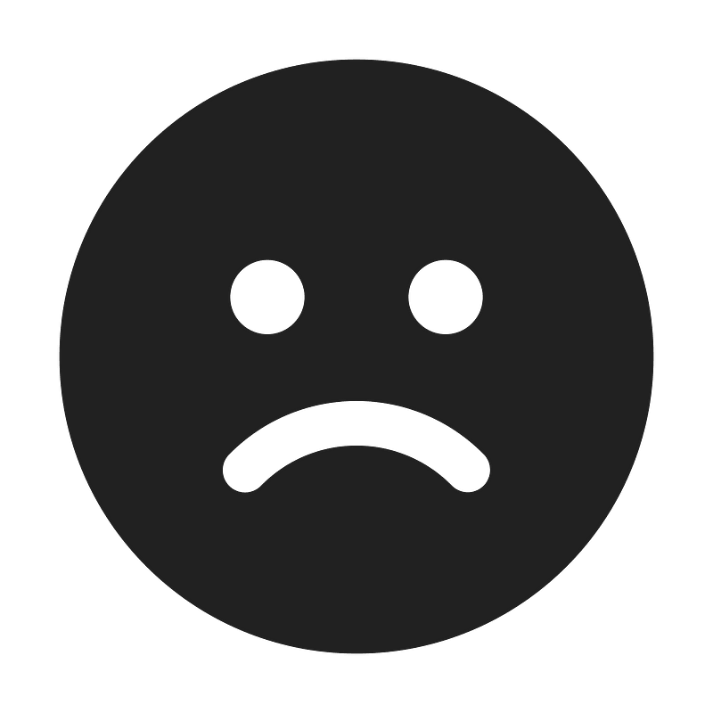 Ic fluent emoji sad 24 filled