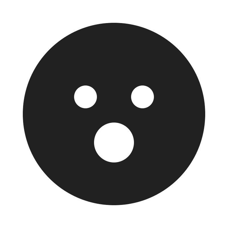 Ic fluent emoji surprise 20 filled