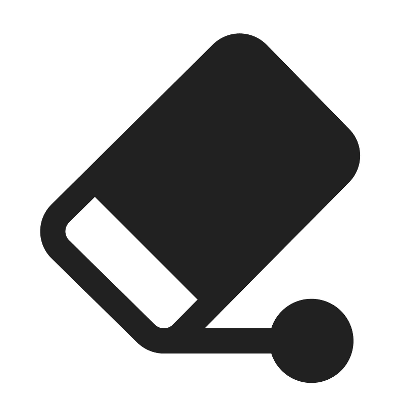 Ic fluent eraser segment 24 filled