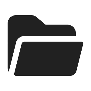 Ic fluent folder open 24 filled