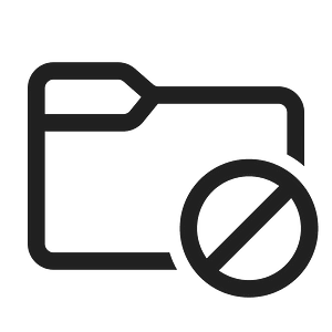 Ic fluent folder prohibited 48 regular
