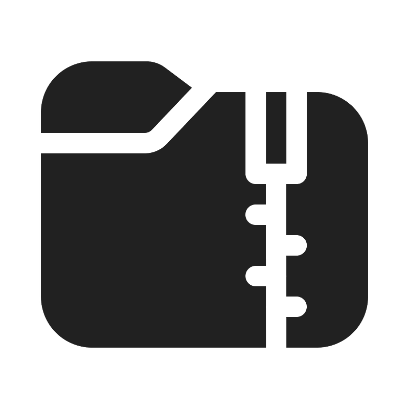 Ic fluent folder zip 20 filled