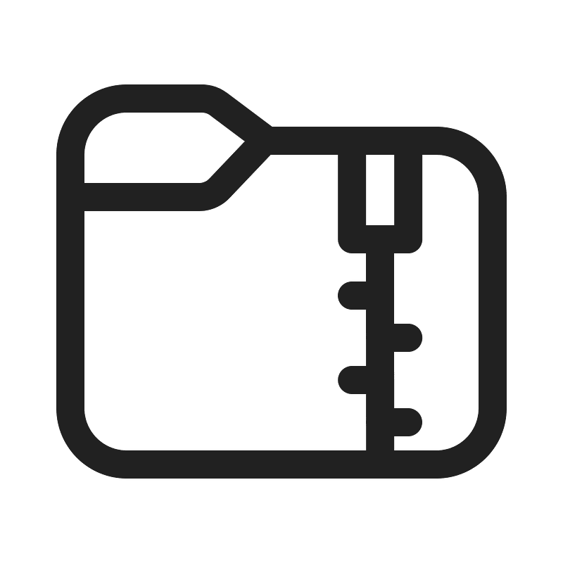 Ic fluent folder zip 20 regular