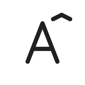 Ic fluent font increase 20 regular