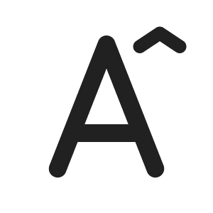 Ic fluent font increase 24 filled