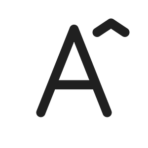 Ic fluent font increase 24 regular