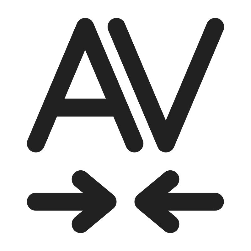 Ic fluent font space tracking in 28 filled