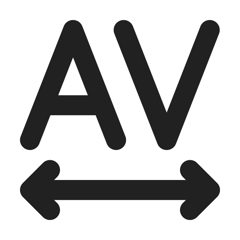 Ic fluent font space tracking out 24 filled