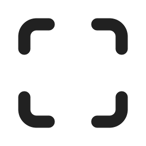 Ic fluent full screen maximize 24 filled