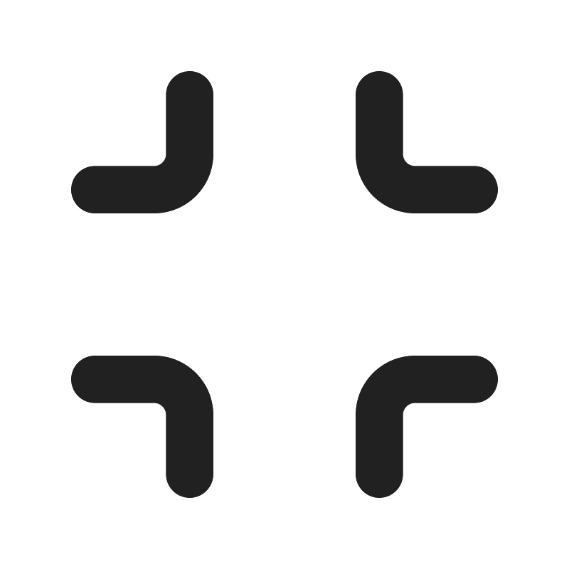 Ic fluent full screen minimize 24 filled