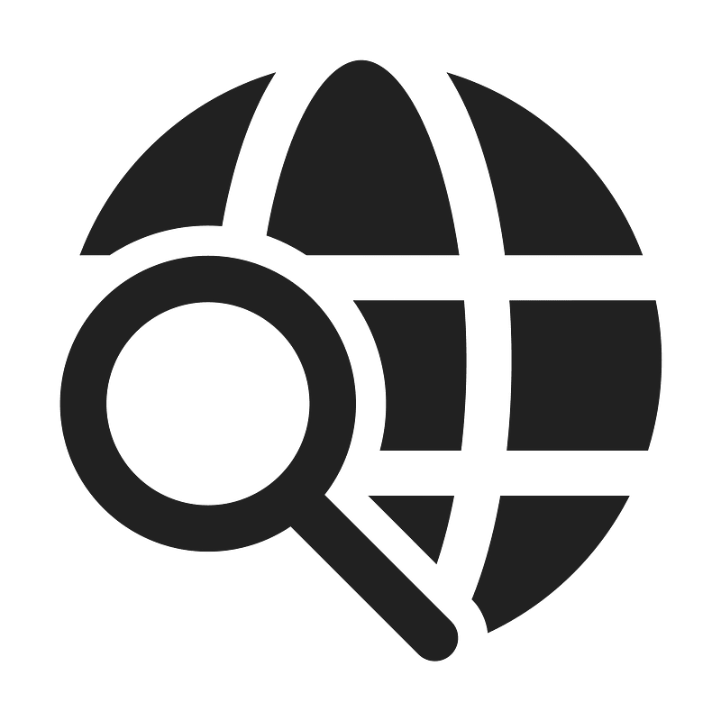 Ic fluent globe search 24 filled