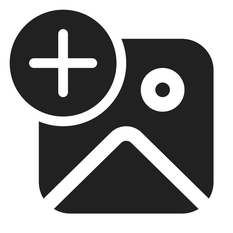 Ic fluent image add 24 filled