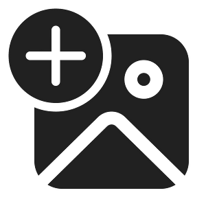 Ic fluent image add 24 filled