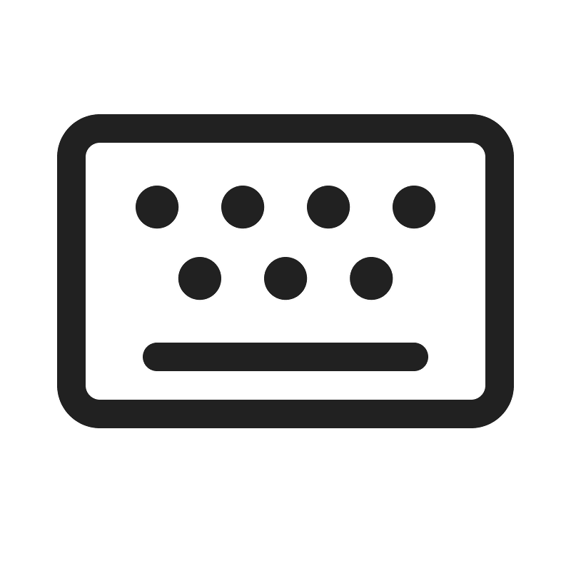 Ic fluent keyboard 20 regular